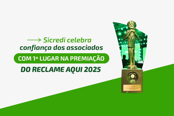 Associados levam o Sicredi ao 1º lugar em atendimento no Prêmio Reclame AQUI 2025