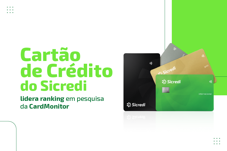 Cartão de crédito Sicredi é líder na preferência dos usuários