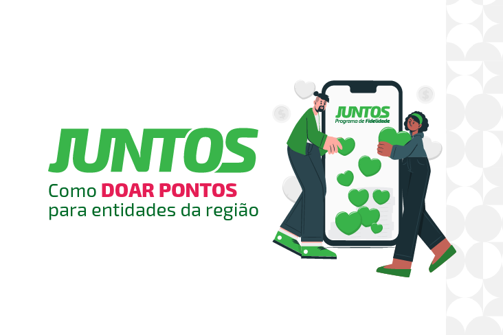 Juntos: o programa de fidelidade que permite você doar para entidades do RS, clique e saiba mais