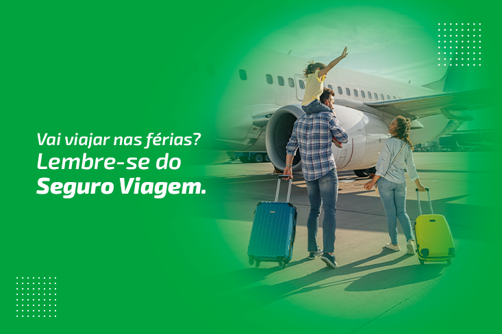 Faça as malas com mais proteção e tranquilidade com o Seguro Viagem da Sicredi Pioneira