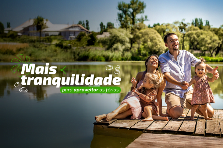 Praticidade e segurança para aproveitar as férias