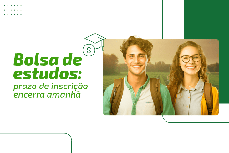 Programa Bolsa de Estudos encerra inscrições amanhã: participe já!