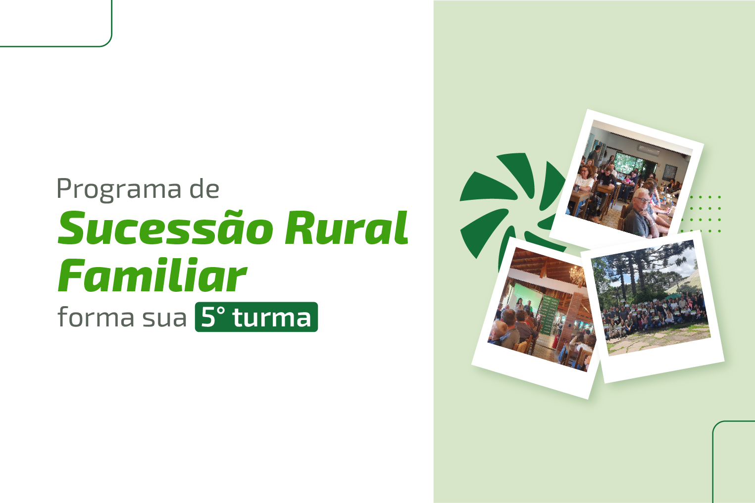 Programa de Sucessão Rural Familiar da Sicredi Pioneira forma sua 5ª turma